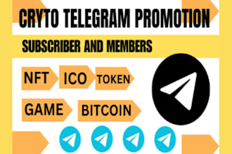 do telegram promotion to reach 90m subscribers run telegram ads for crypto token