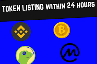 fast list your token or coin on pancakeswap coinmarketcap and coingecko