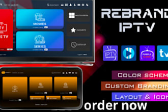 professionally rebrand your android iptv app apks