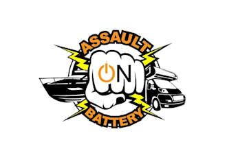 design genuine bold boat battery power logo