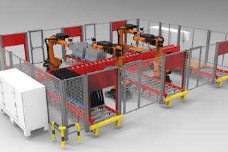design industrial automated systems and robotics, mechanical engineering designs