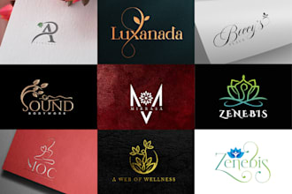 do luxury logo design for jewelry cosmetic beauty spa sunglass fashion brand