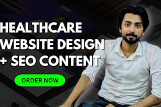 design medical, healthcare, dental, homecare, clinic website