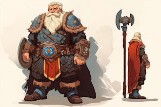 make a fantasy character dnd art and d and d character