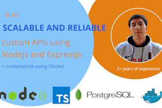 build and integrate apis using typescript and expressjs