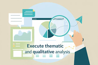 execute thematic and qualitative analysis