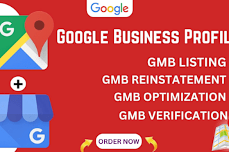 setup google business profile listing, verified gmb listing
