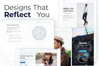 design a personal portfolio website that truly reflects you
