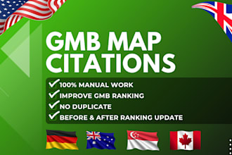 create 21,000 map citations to boost local SEO,gmb ranking