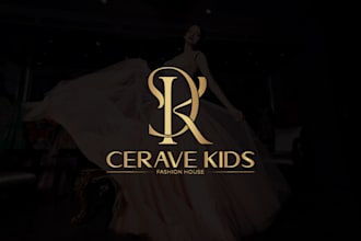 do initial letter luxury monogram minimalist elegant clothing brand logo design