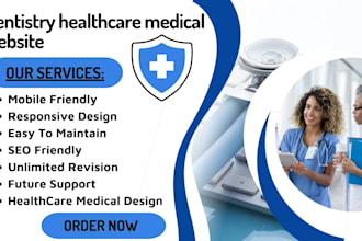 design dental dentist healthcare medical website appointment booking website crm