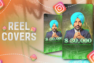 make reel cover for your instagram and youtube