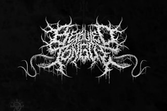 do a metal,hardcore,heavy metal, black metal band logo