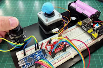do arduino projects via atmega, esp32, nodemcu programming