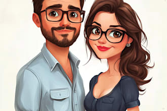 make a cartoon caricature avatar for you