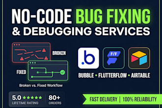 debug or fix your bubble flutterflow airtable issue fast