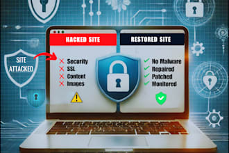 remove malware and secure hacked wordpress website efficiently