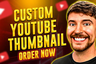 design attractive thumbnail for travel and vlog channel