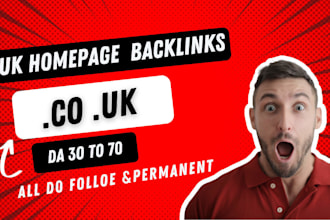 build high da SEO co uk blog backlinks manual link building