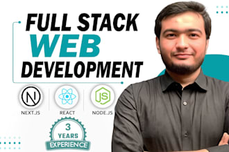 be your full stack developer, web developer and mern stack developer