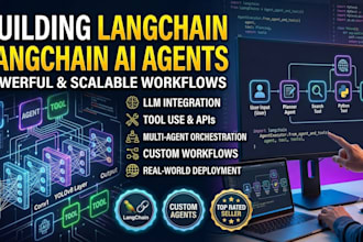 build langchain ai agents