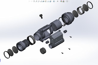 mechanical parts engineering with solidworks
