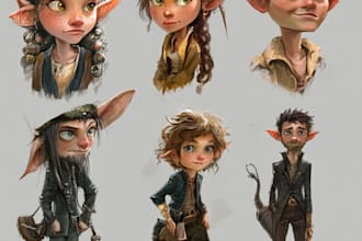 design characters concept art