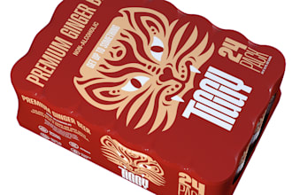 product packaging and label design, pouch, box and bag for brand with die cut