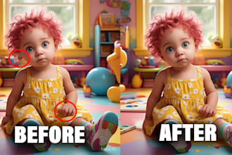 edit, fix and restore your ai image in photoshop
