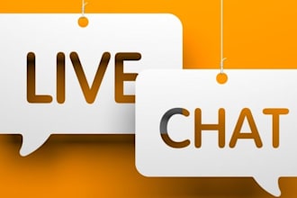 provide customer service chat for 3 hours a day