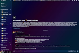 create a custom discord server with bots and more for you