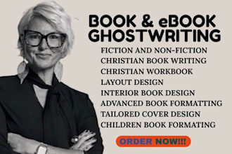 do book formatting typesetting and layout design for ebook and print