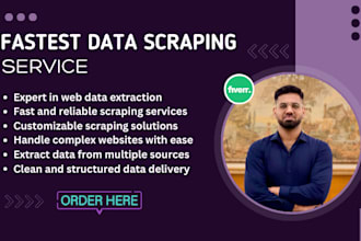 do web scraping, data mining, extraction and data collection service