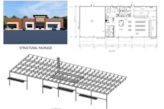 do steel detailing using tekla structure c store project USA