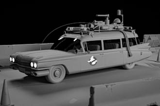 prepare truck stl file for printing, armored tank, fivem car,3d aerodynamic car
