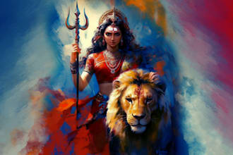 design captivating mythological or fantasy inspired art