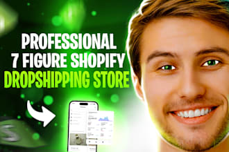 build shopify website for passive income success