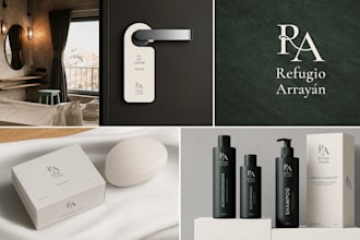 design a minimalist logo and brand identity