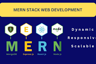 be your full stack web developer using mern stack