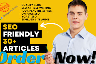 modify 15 SEO friendly articles for google adsense approval