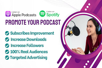 advertising  your podcast to increase listeners and downloads