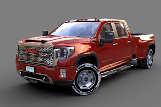 design 3d car rendering, gta v car, car body kit, car part, automotive animation