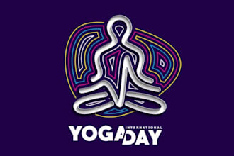 make nutrition, health, fitness, and yoga logo