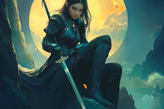 illustrate fantasy book covers and ebook covers