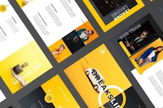 design professional powerpoint presentations, brochures and infographic in 24 hr