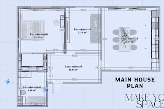 3d interior design, room, aparatament,office a modern touch that fits your style