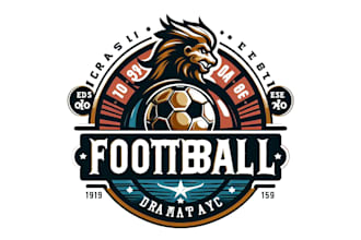 design football soccer logo for teams