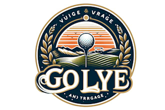 create sports, football, cricket and golf logo for you