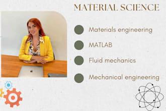 do polymer, plastic, nano and material science tasks