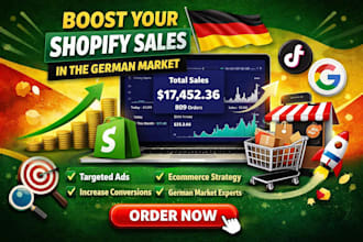 boost shopify sales with german ecommerce marketing and ads in the german market
